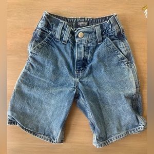 Vintage Oshkosh boys jean shorts size 2T